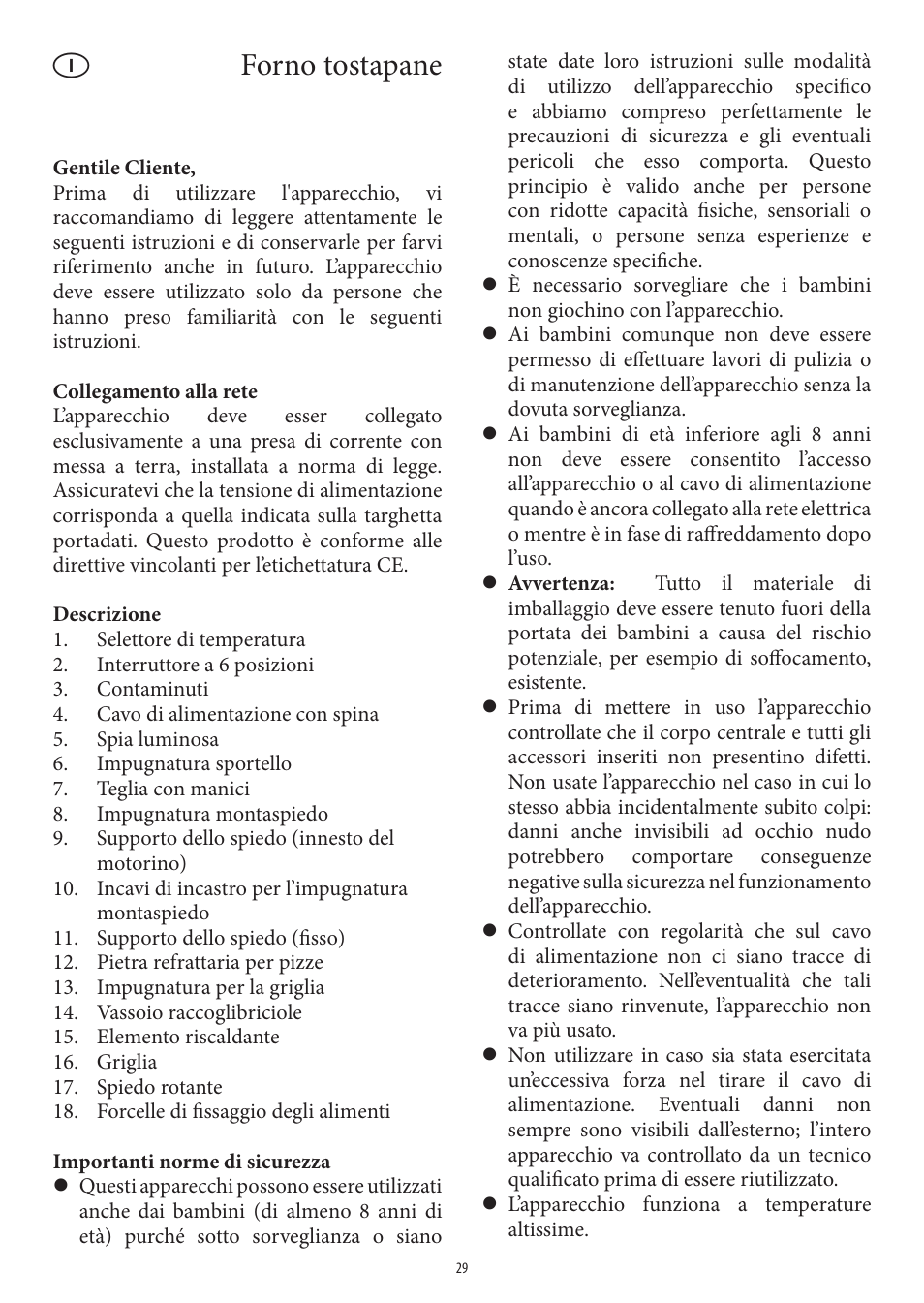 Forno tostapane | SEVERIN TO 2037 User Manual | Page 29 / 70