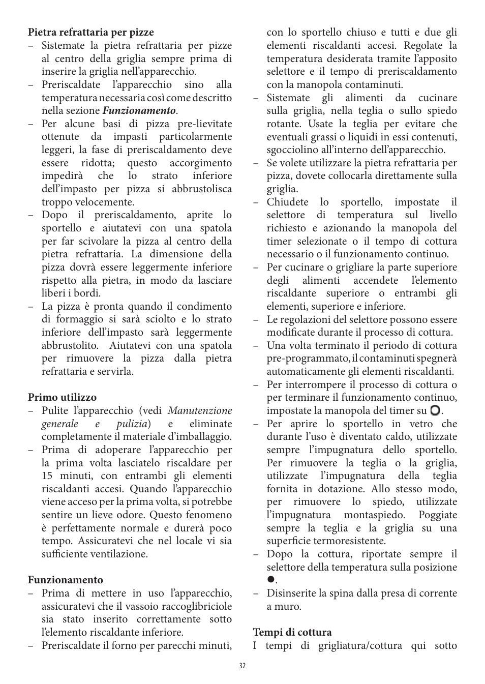 SEVERIN TO 2037 User Manual | Page 32 / 70