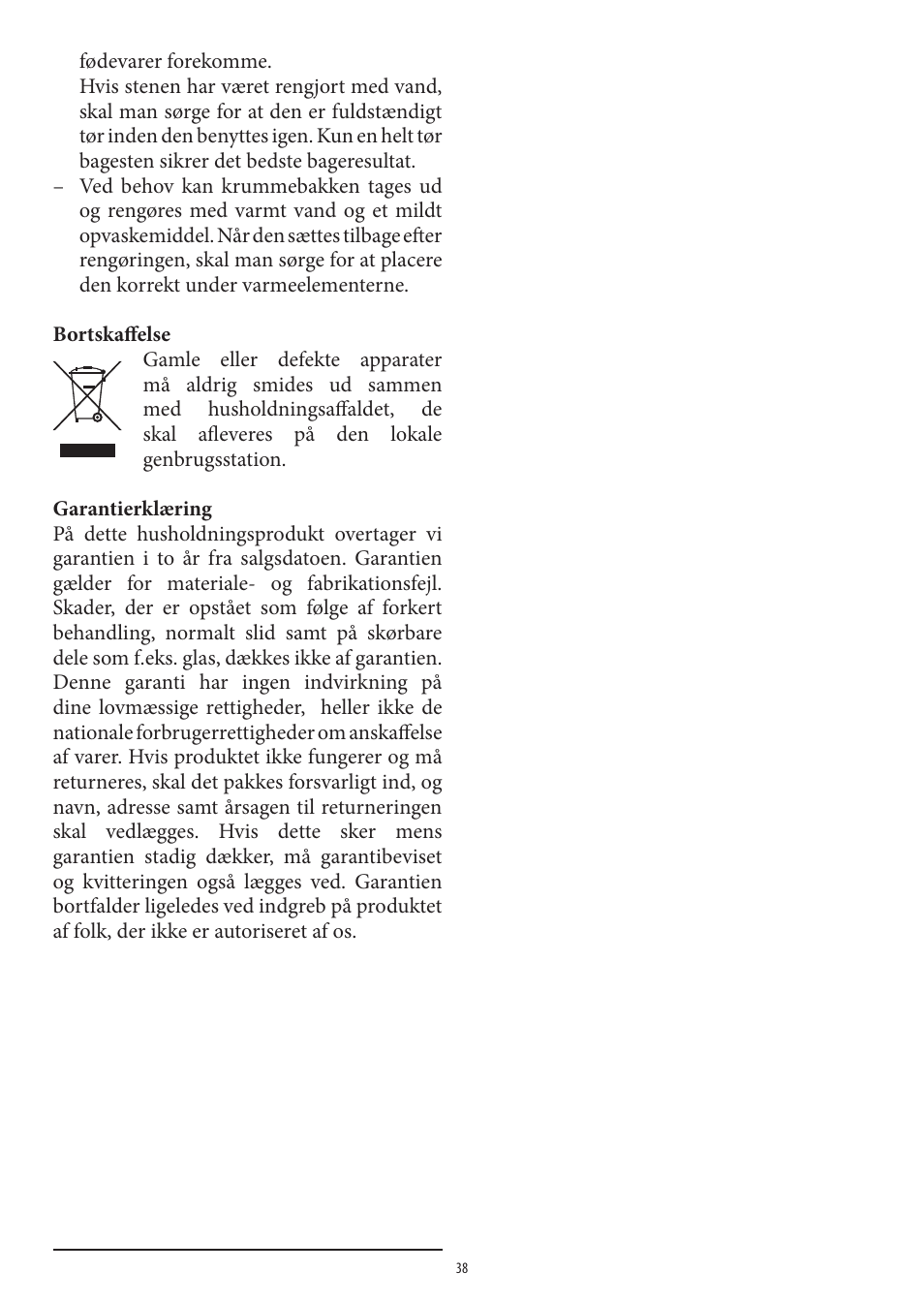 SEVERIN TO 2037 User Manual | Page 38 / 70