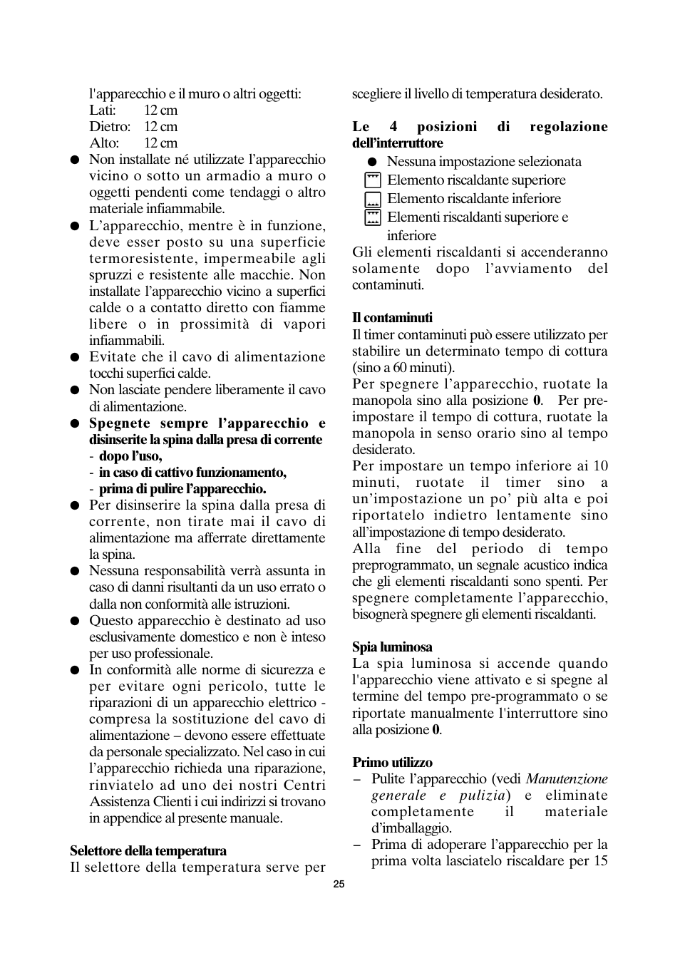 SEVERIN TO 2034 User Manual | Page 25 / 54