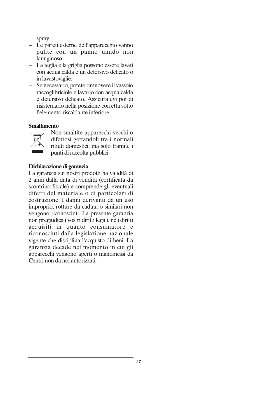 SEVERIN TO 2034 User Manual | Page 27 / 54