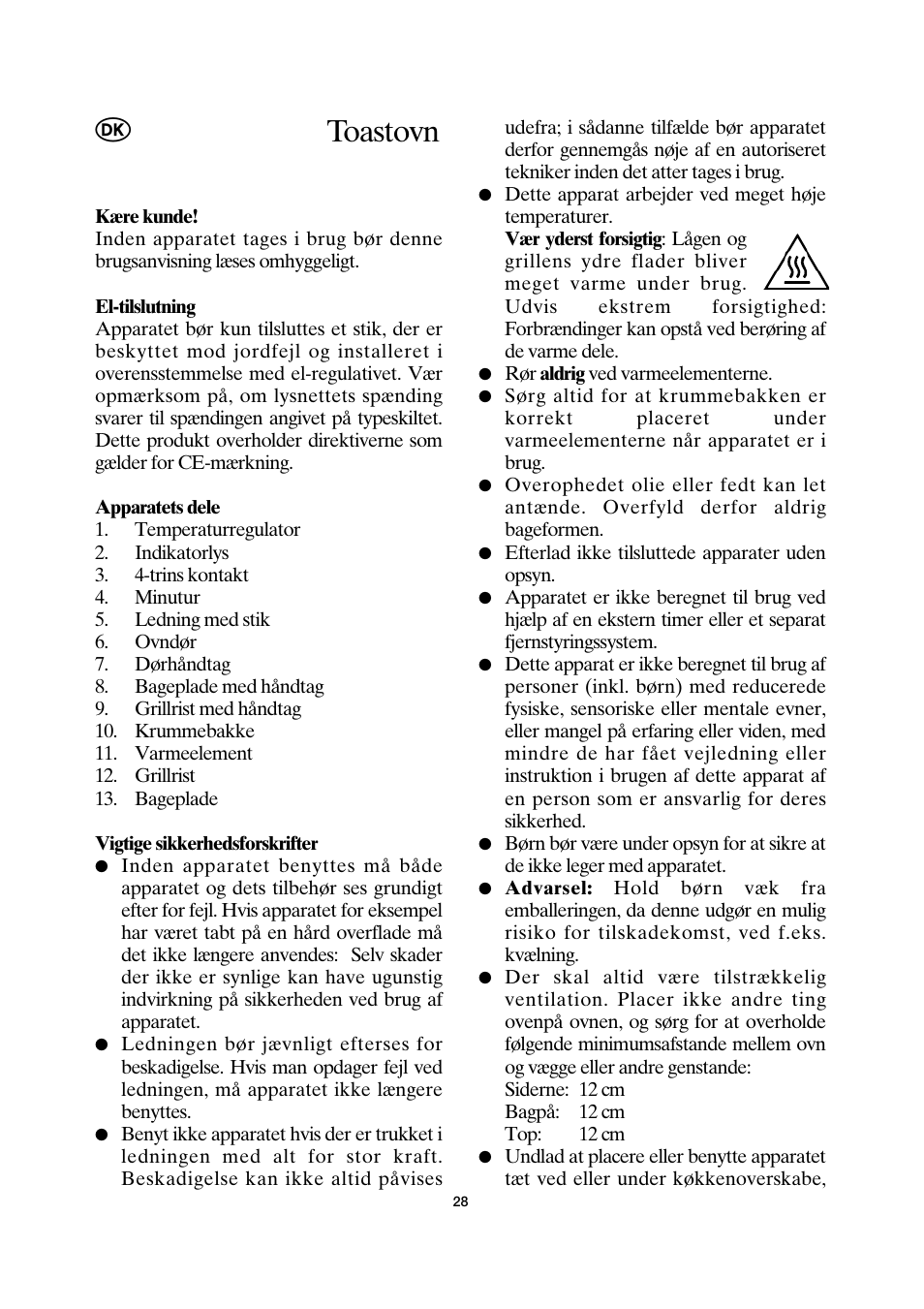 Toastovn | SEVERIN TO 2034 User Manual | Page 28 / 54