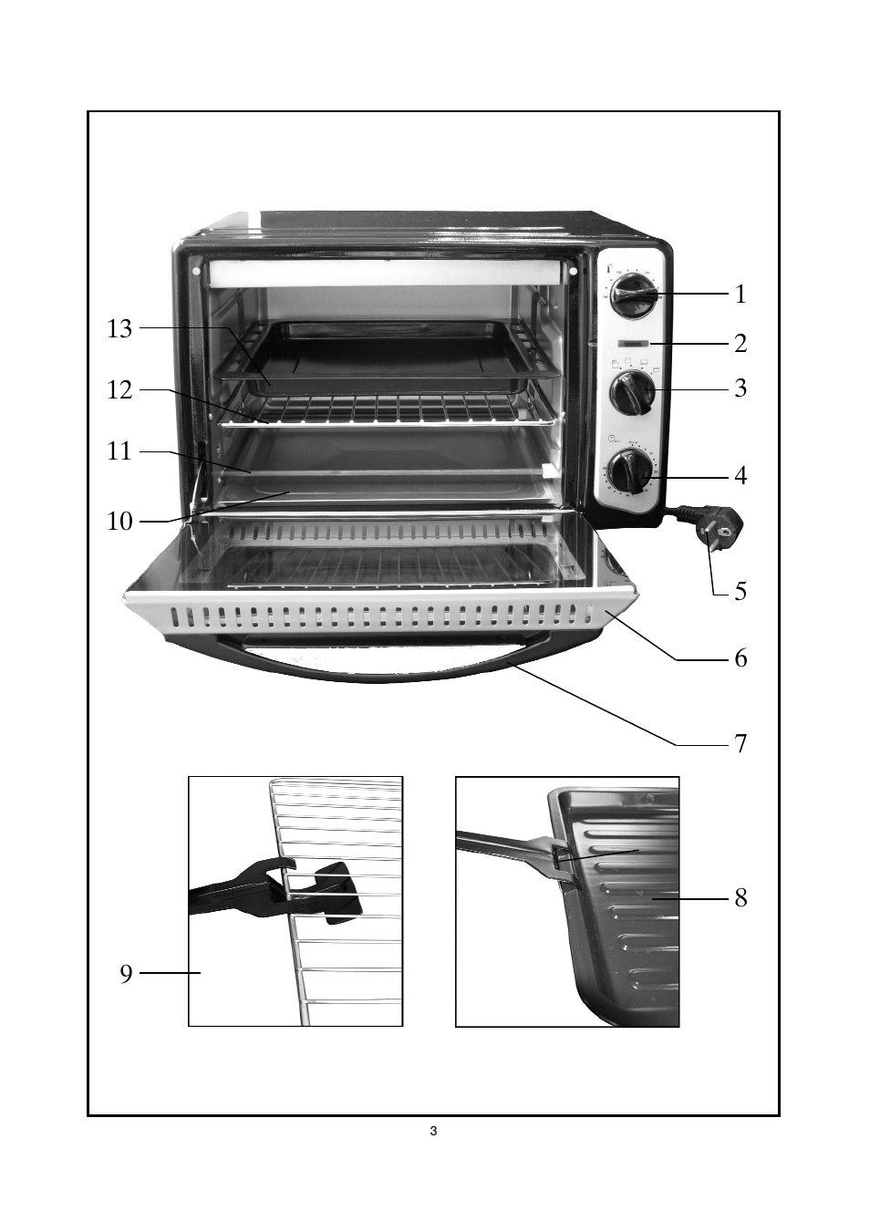 SEVERIN TO 2034 User Manual | Page 3 / 54