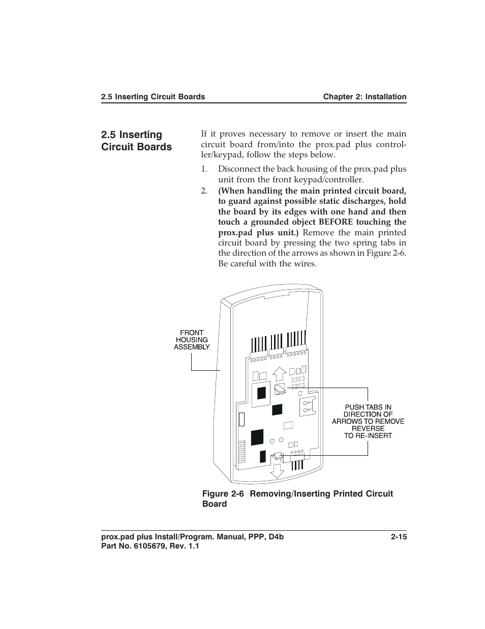 5 inserting circuit boards | Controlled Products Systems Group 0-205679 User Manual | Page 33 / 112