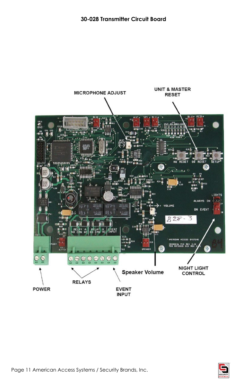American Access Systems PhoneAire - 16-1050 User Manual | Page 11 / 24
