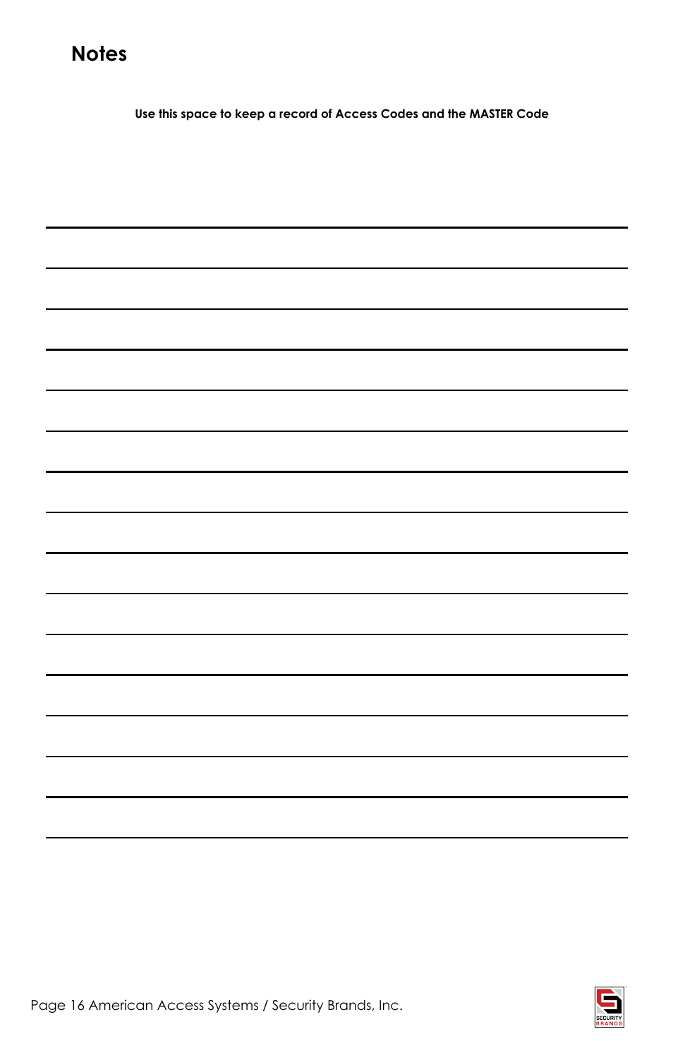 American Access Systems PhoneLink User Manual | Page 16 / 18