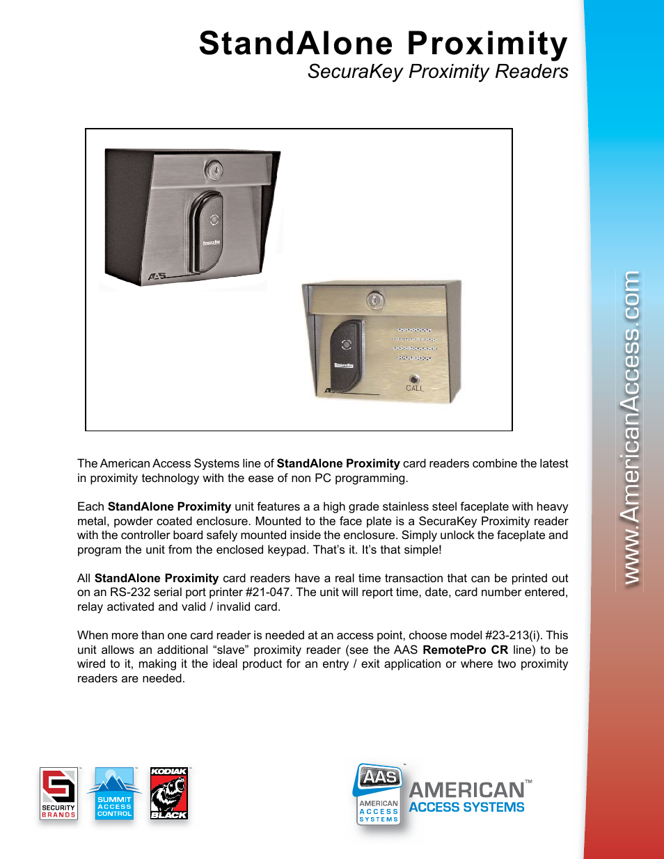 Controlled Products Systems Group 23-213 User Manual | 2 pages