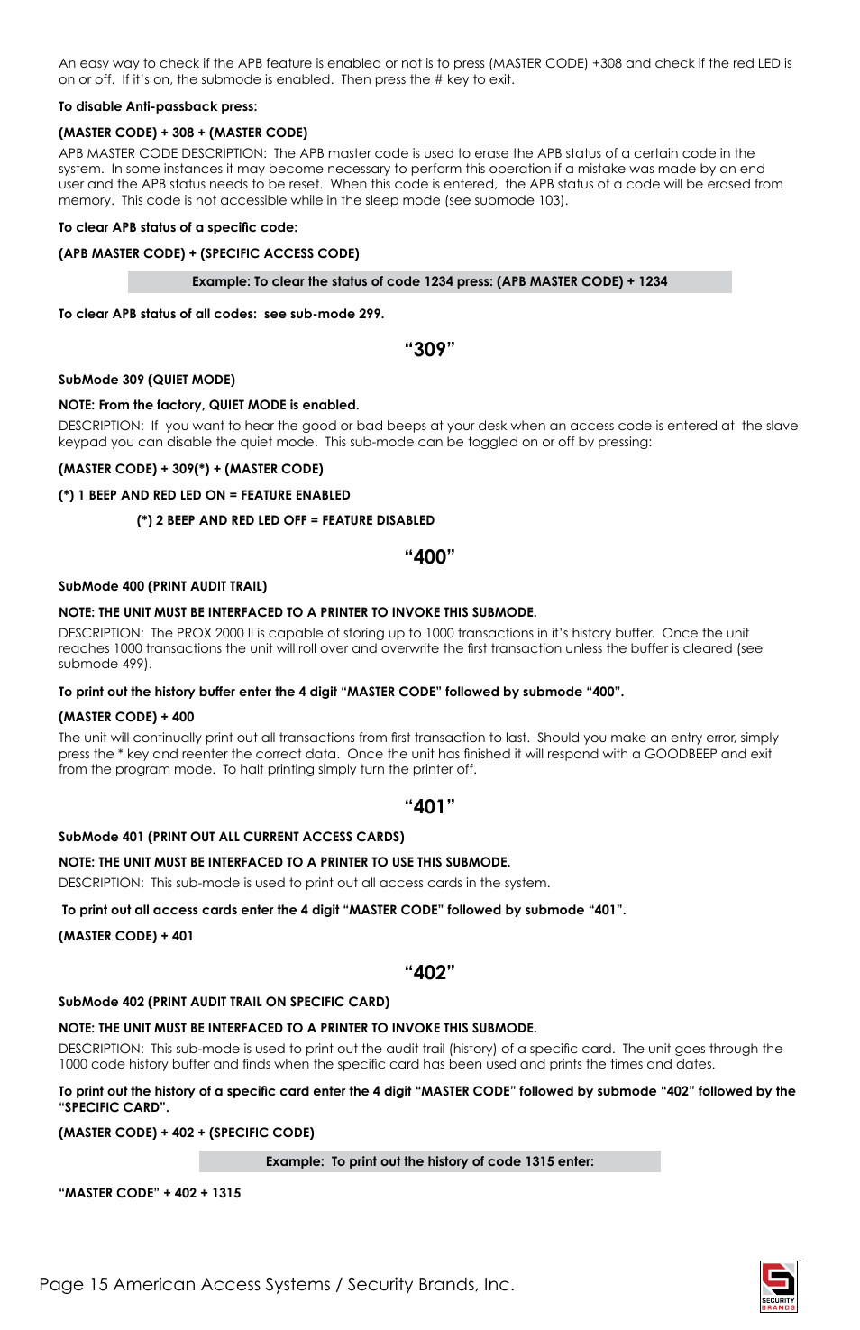 Controlled Products Systems Group 23-213I User Manual | Page 15 / 20