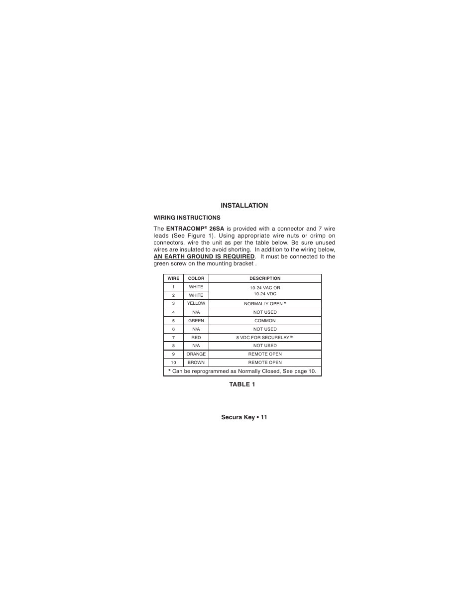 Installation | Controlled Products Systems Group 26SASM User Manual | Page 15 / 36