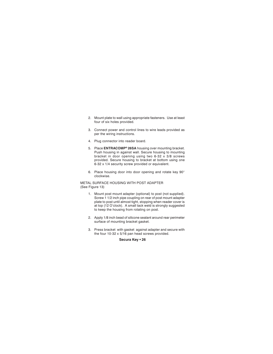 Controlled Products Systems Group 26SASM User Manual | Page 30 / 36