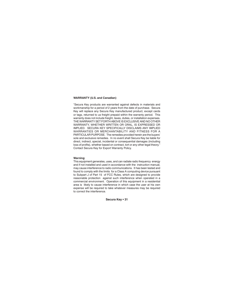 Controlled Products Systems Group 26SASM User Manual | Page 35 / 36