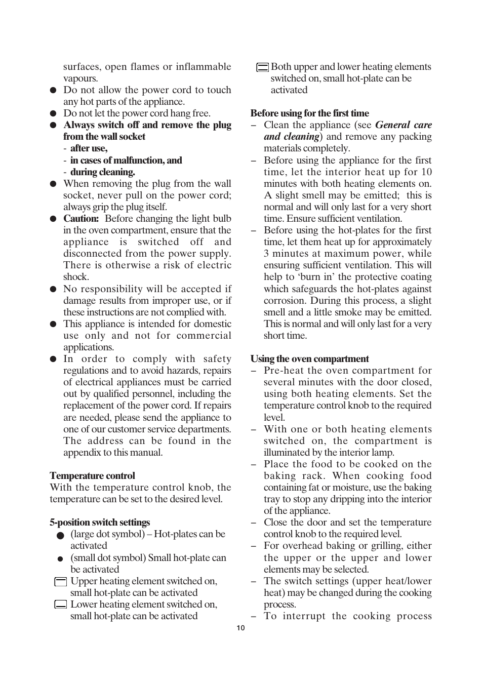 SEVERIN KH 2043 User Manual | Page 10 / 58