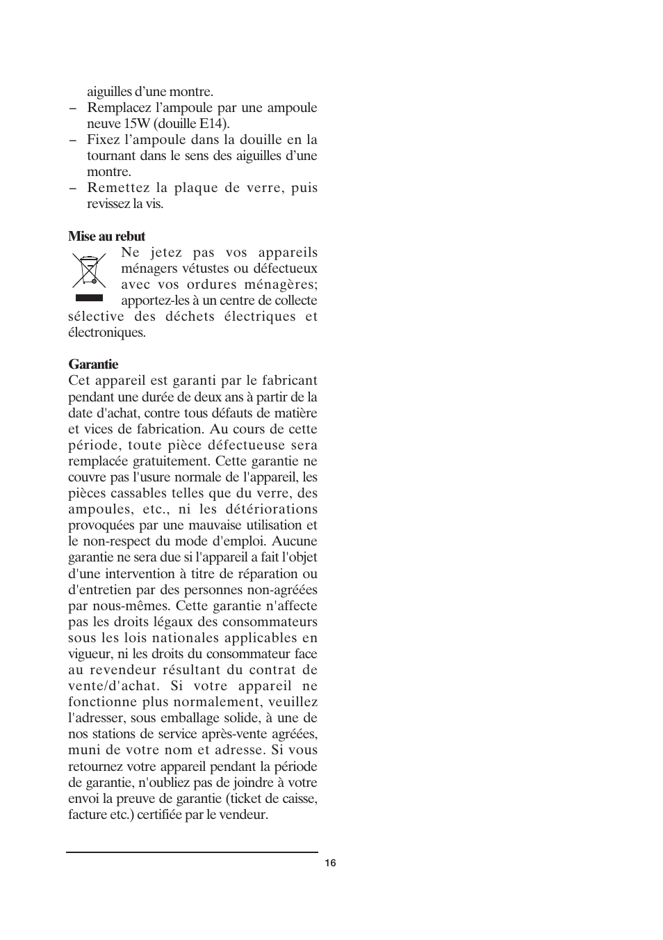 SEVERIN KH 2043 User Manual | Page 16 / 58