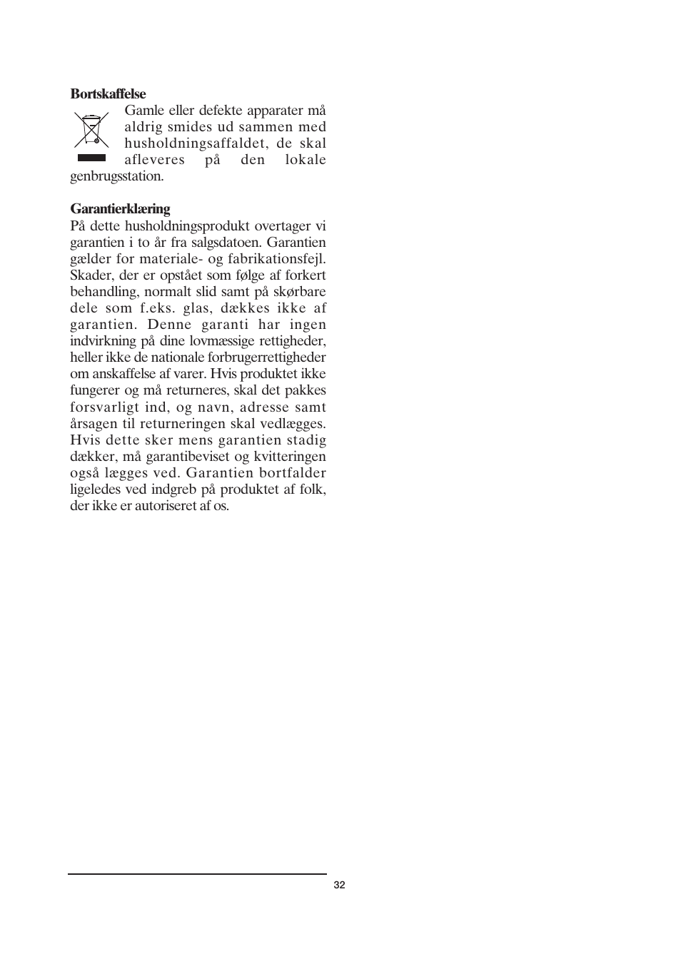 SEVERIN KH 2043 User Manual | Page 32 / 58