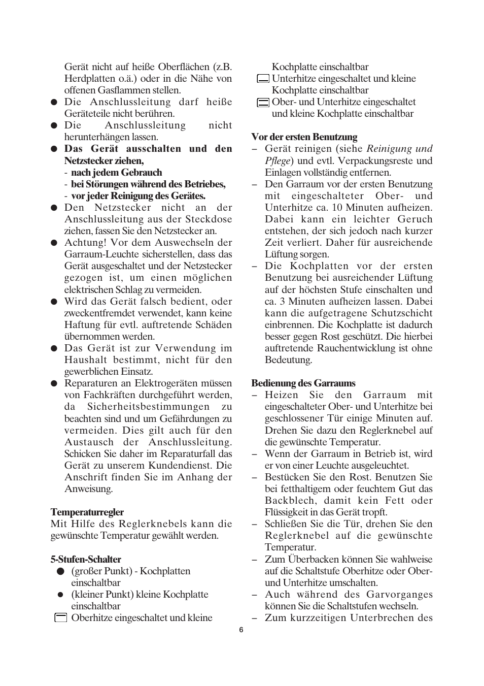 SEVERIN KH 2043 User Manual | Page 6 / 58