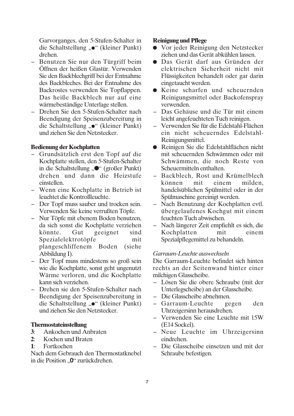 SEVERIN KH 2043 User Manual | Page 7 / 58