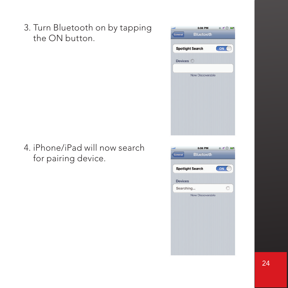 CTX Virtual Technologies The VK200 KEYFOB Virtual Keyboard User Manual | Page 25 / 49