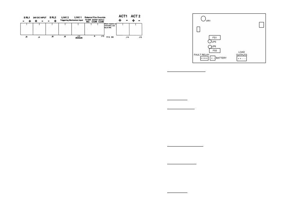 Aov distribution pcb connections | Custom Electronics AOV Single Zone User Manual | Page 3 / 6