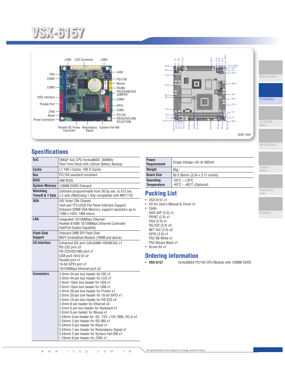 Impulse VSX-6127-V2 User Manual | 1 page