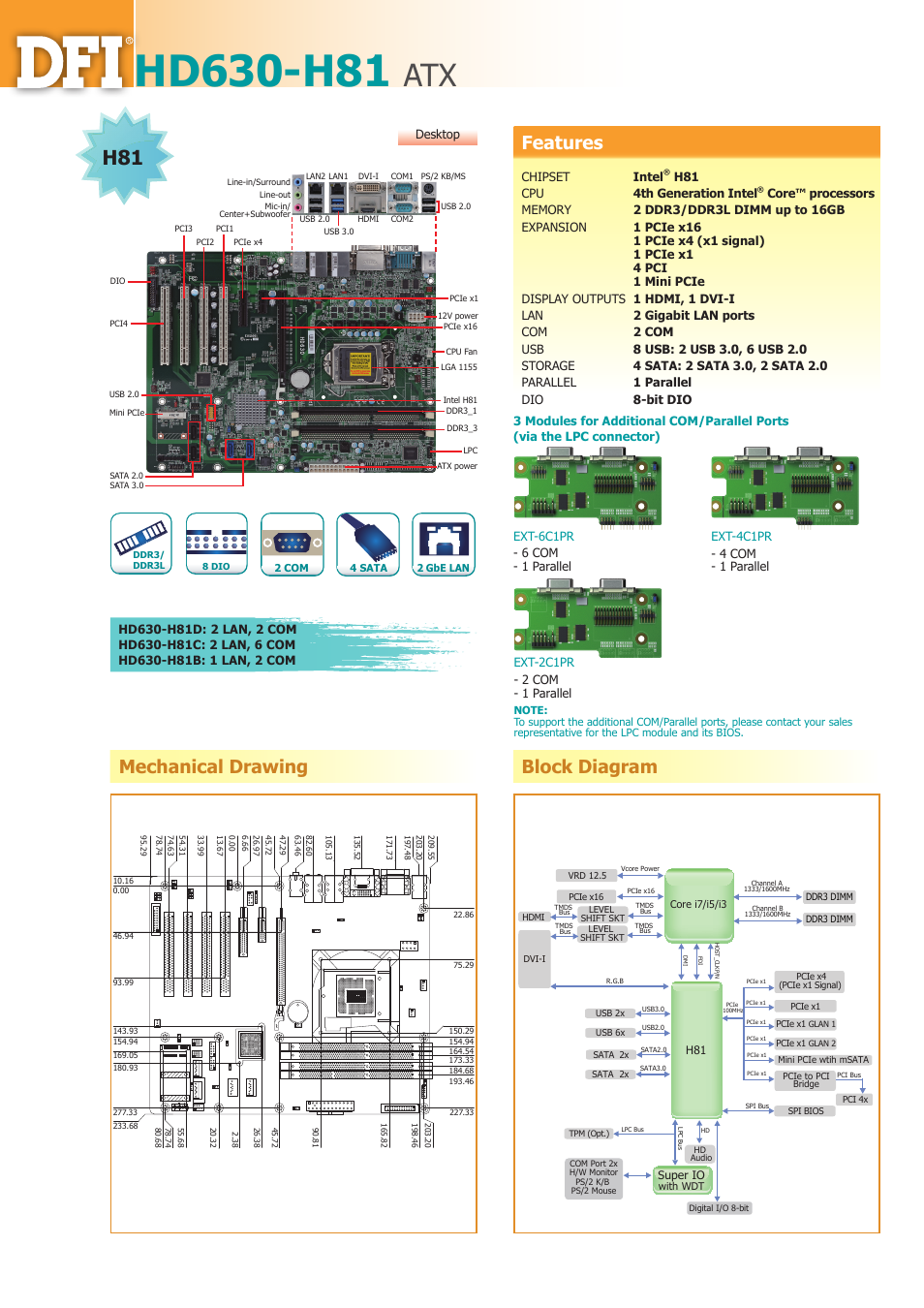 Impulse HD630-H81 User Manual | 2 pages