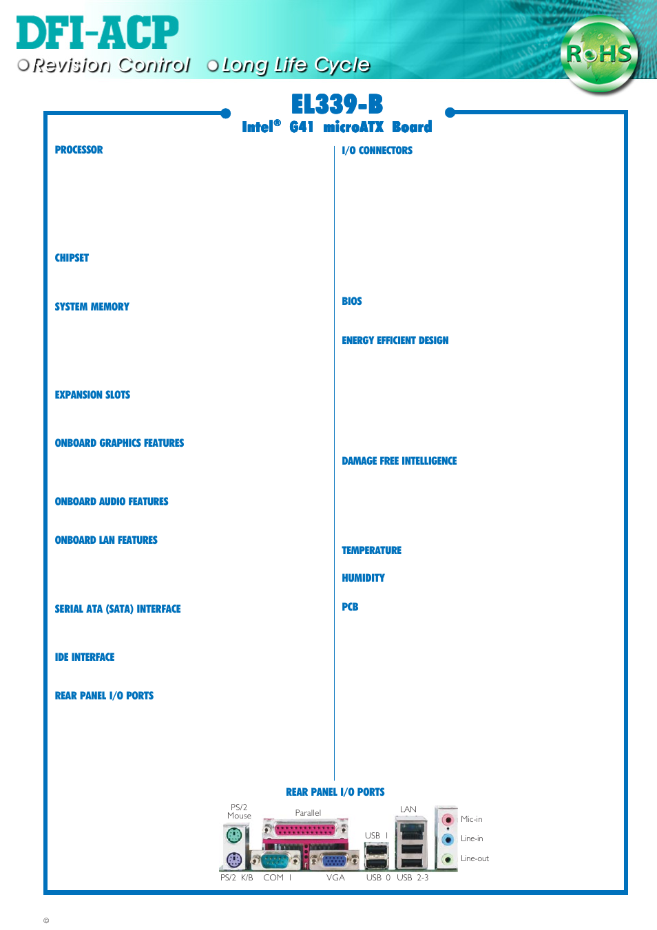 Impulse EL339-B User Manual | 1 page