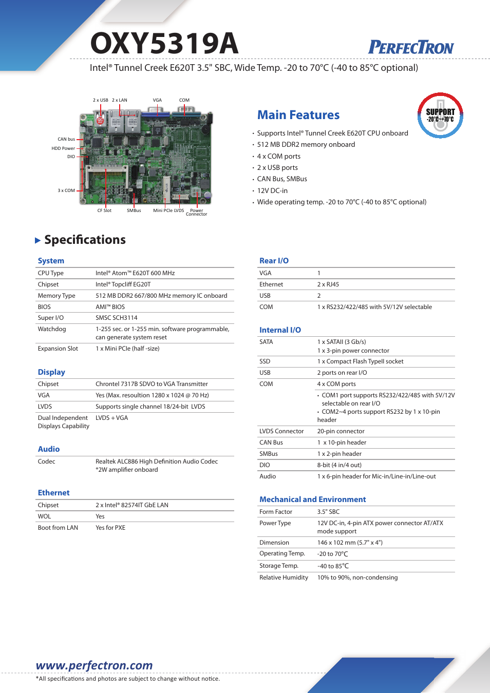 Impulse OXY5319A User Manual | 2 pages