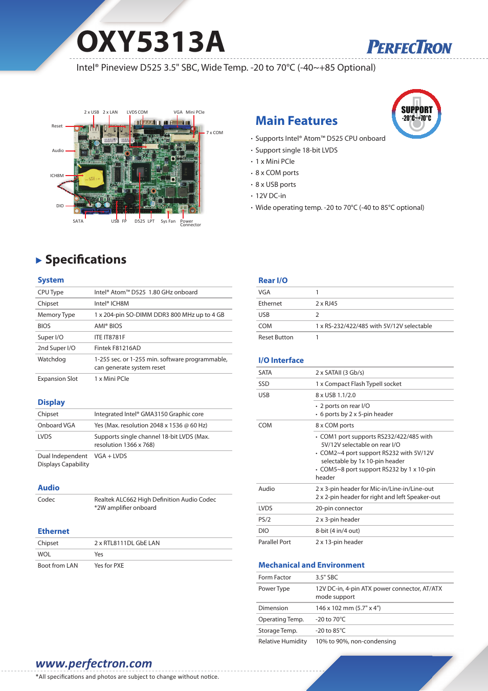Impulse OXY5313A User Manual | 2 pages