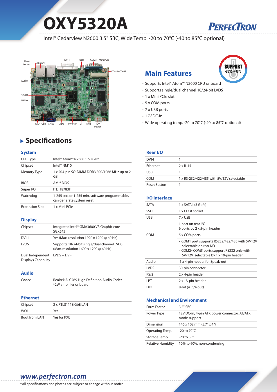 Impulse OXY5320A User Manual | 2 pages