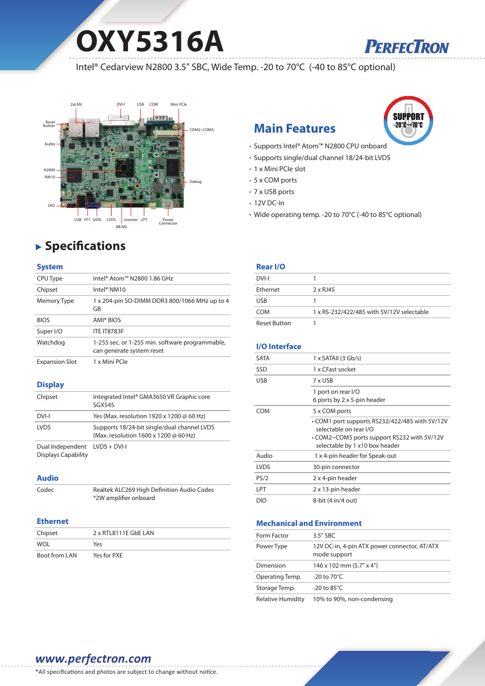 Impulse OXY5316A User Manual | 2 pages