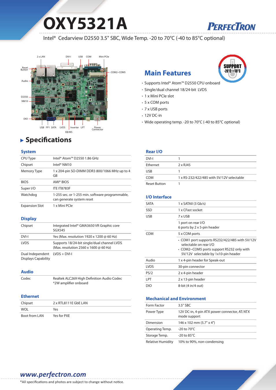 Impulse OXY5321A User Manual | 2 pages
