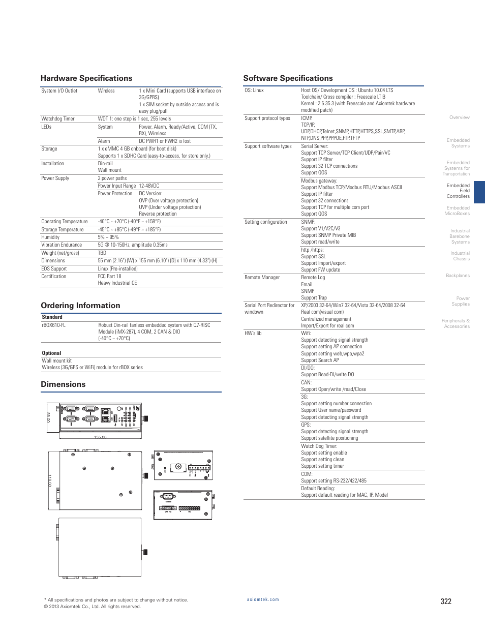 Impulse rBOX610 User Manual | Page 2 / 2