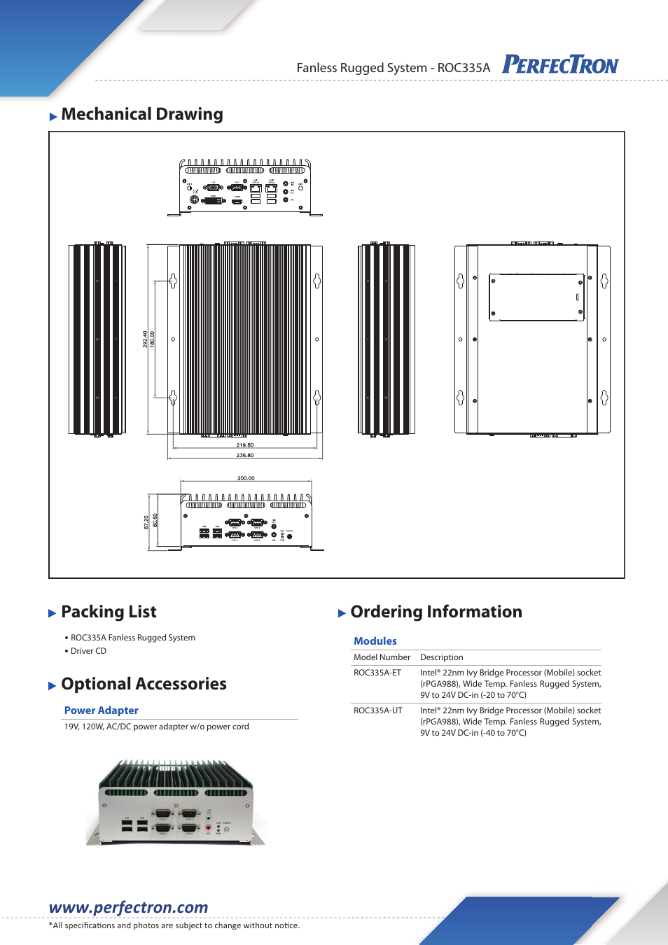 Impulse ROC335A User Manual | Page 2 / 2