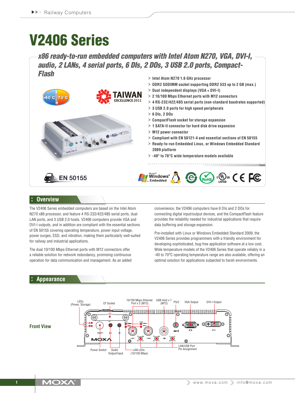 Impulse V2406 Series User Manual | 4 pages