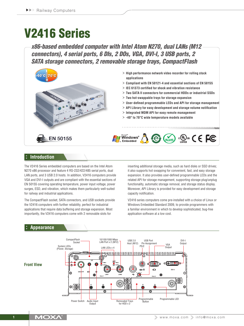 Impulse V2416 Series User Manual | 4 pages
