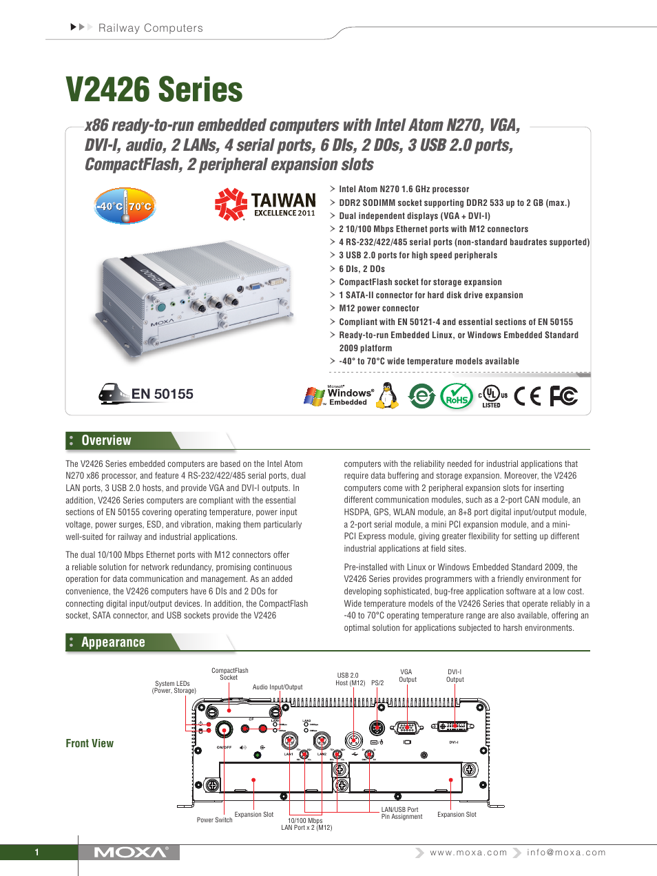 Impulse V2426 Series User Manual | 4 pages