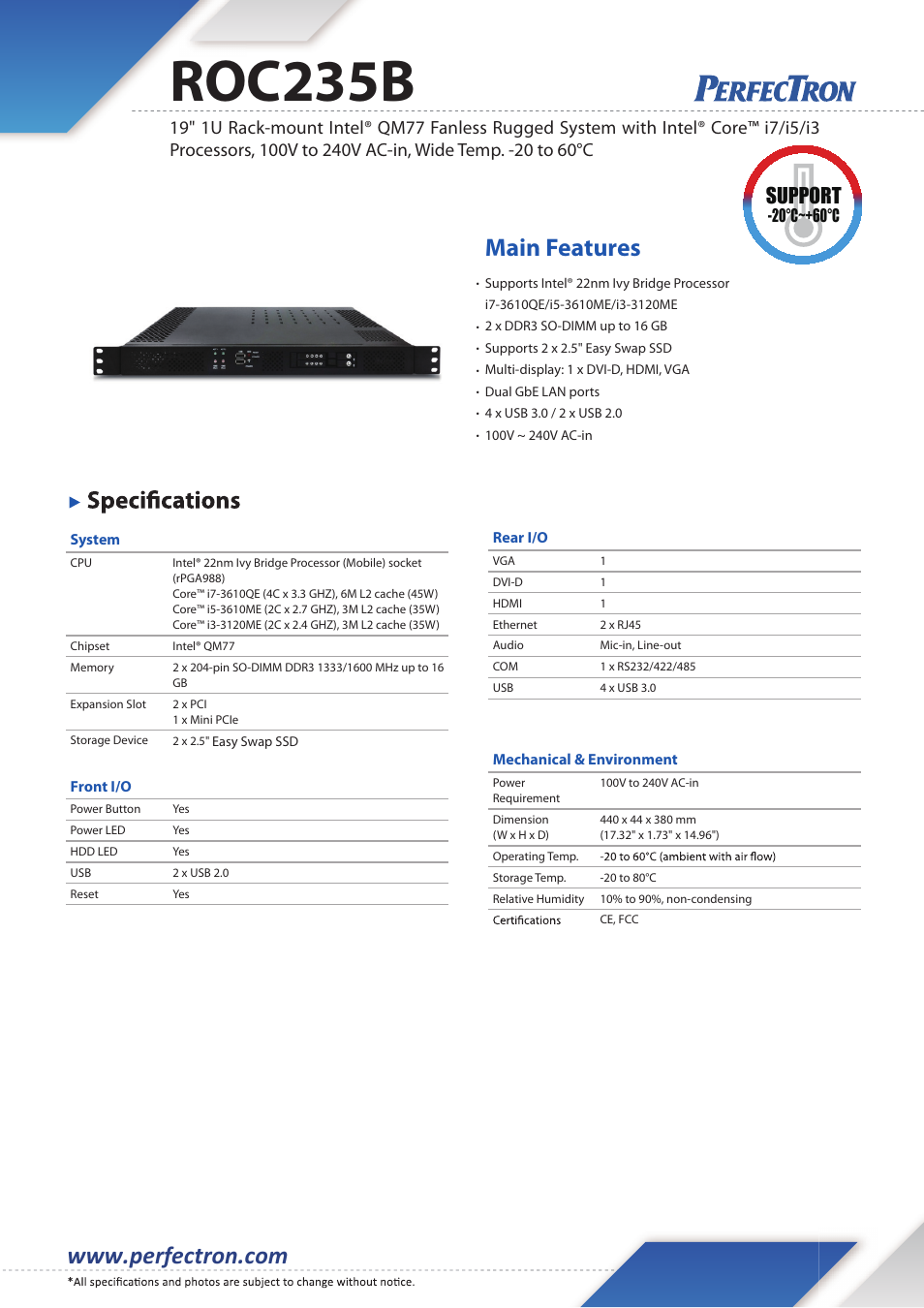 Impulse ROC235B User Manual | 2 pages