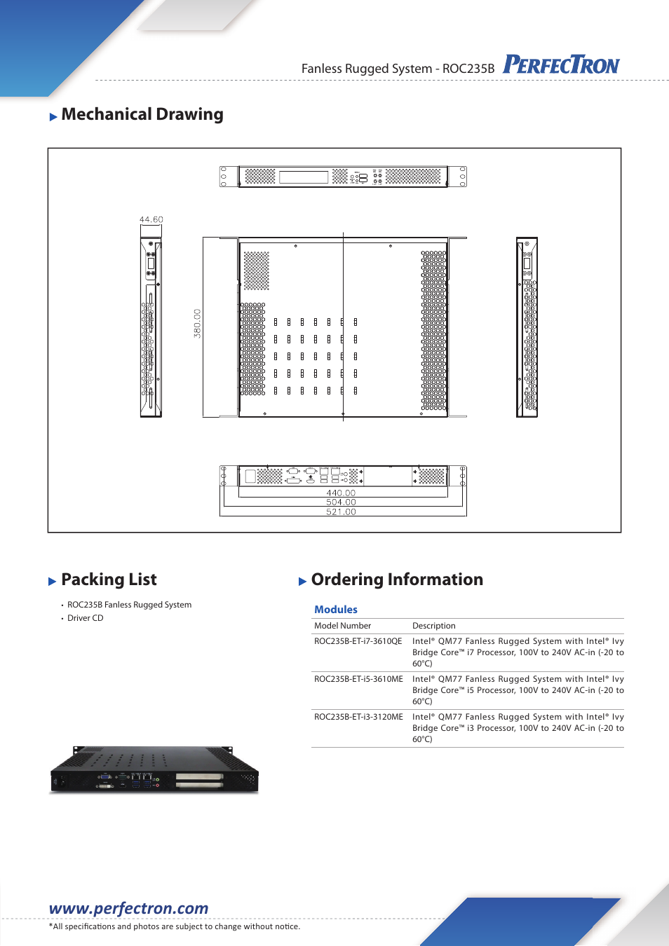 Impulse ROC235B User Manual | Page 2 / 2