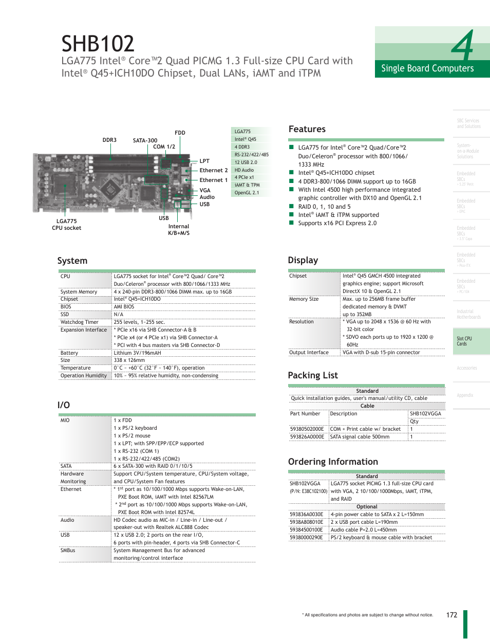 Impulse SHB102 User Manual | 1 page