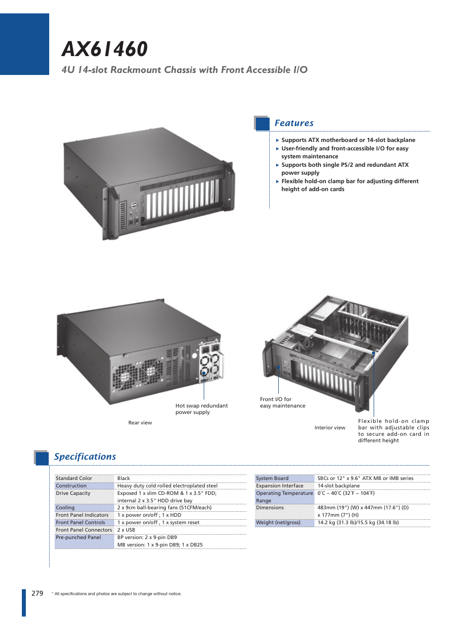 Impulse AX61460TM User Manual | 2 pages