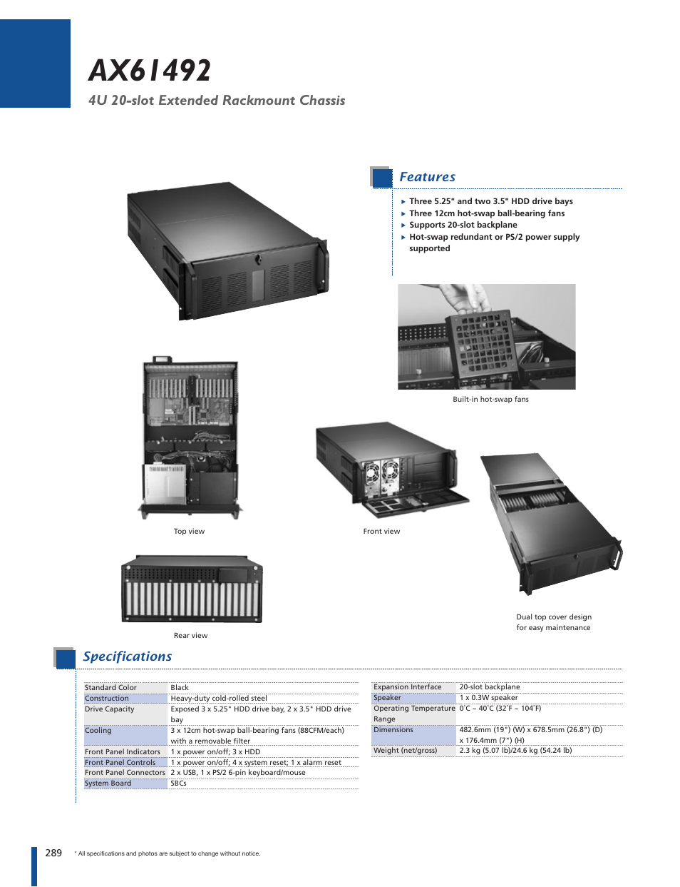 Impulse AX61492B User Manual | 2 pages