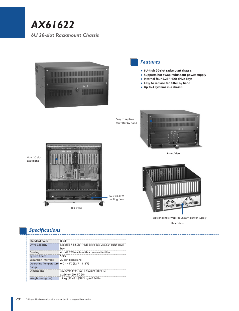 Impulse AX61622 User Manual | 2 pages