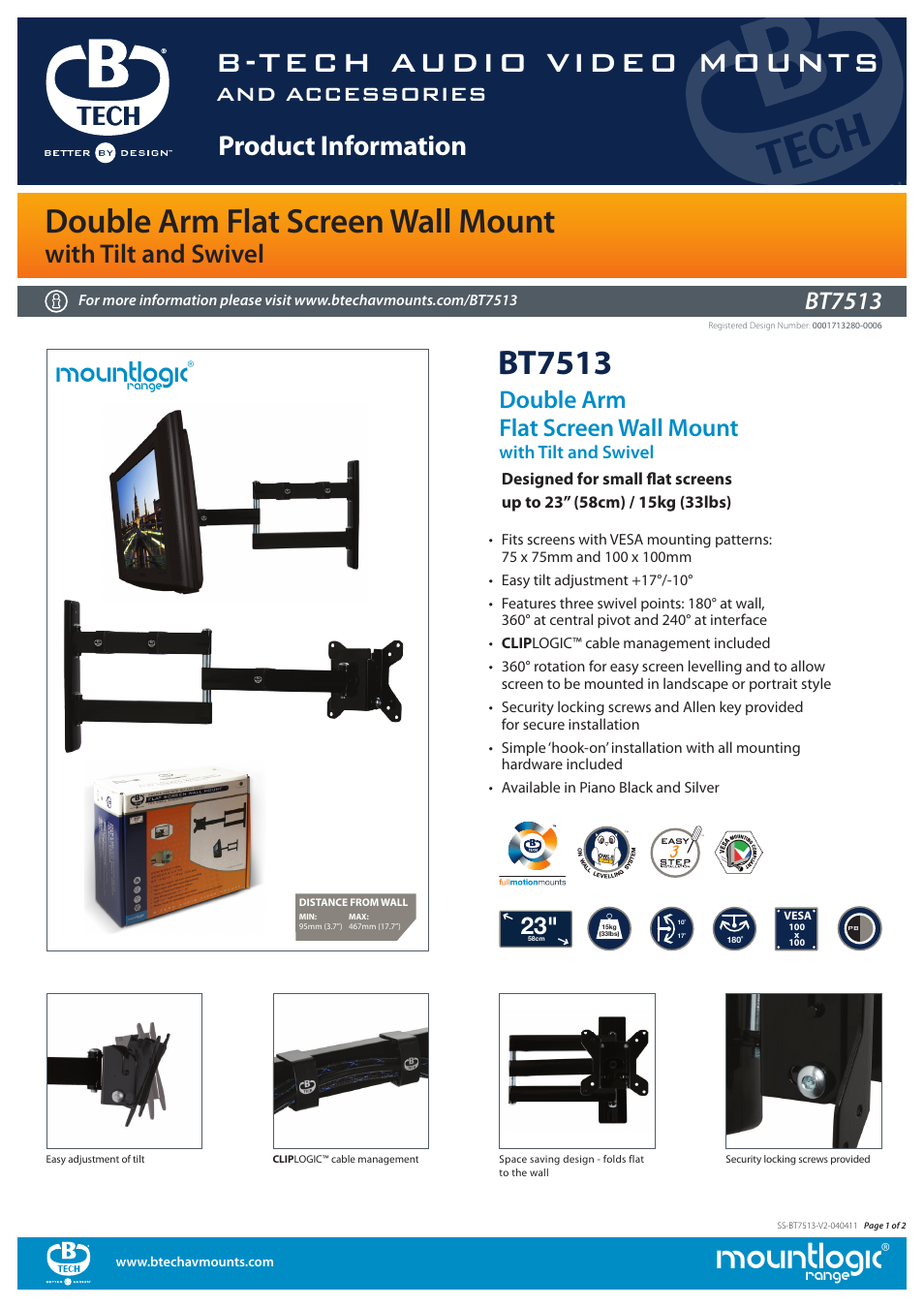 Impulse BT7513 User Manual | 2 pages