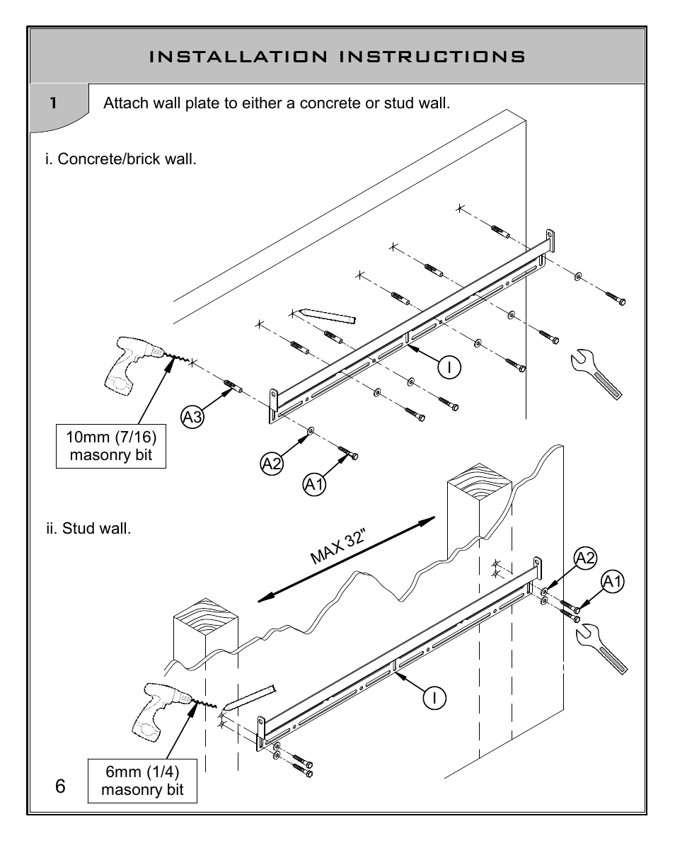 Installation instructions 1 | Impulse BT8422 User Manual | Page 6 / 12