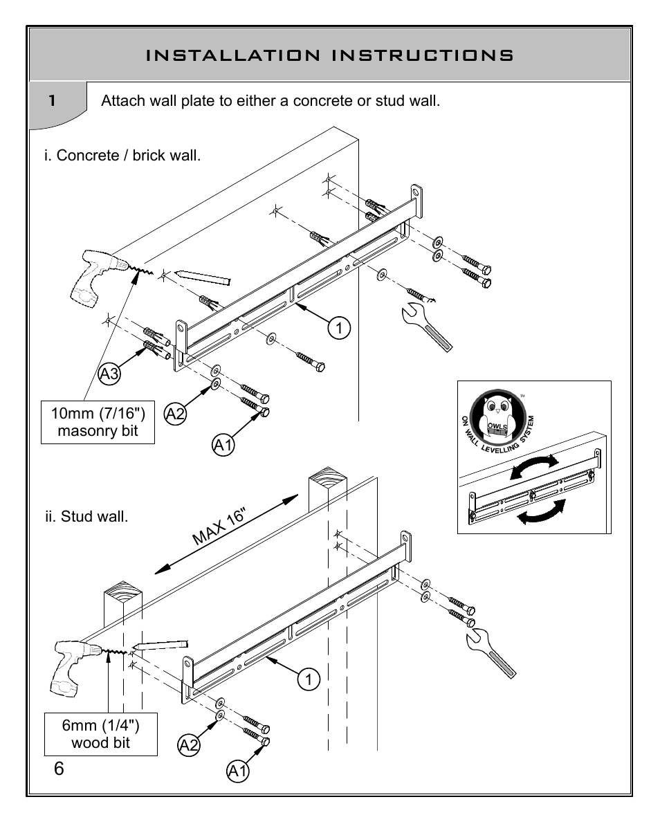 Installation instructions 1 | Impulse BT8421 User Manual | Page 6 / 12