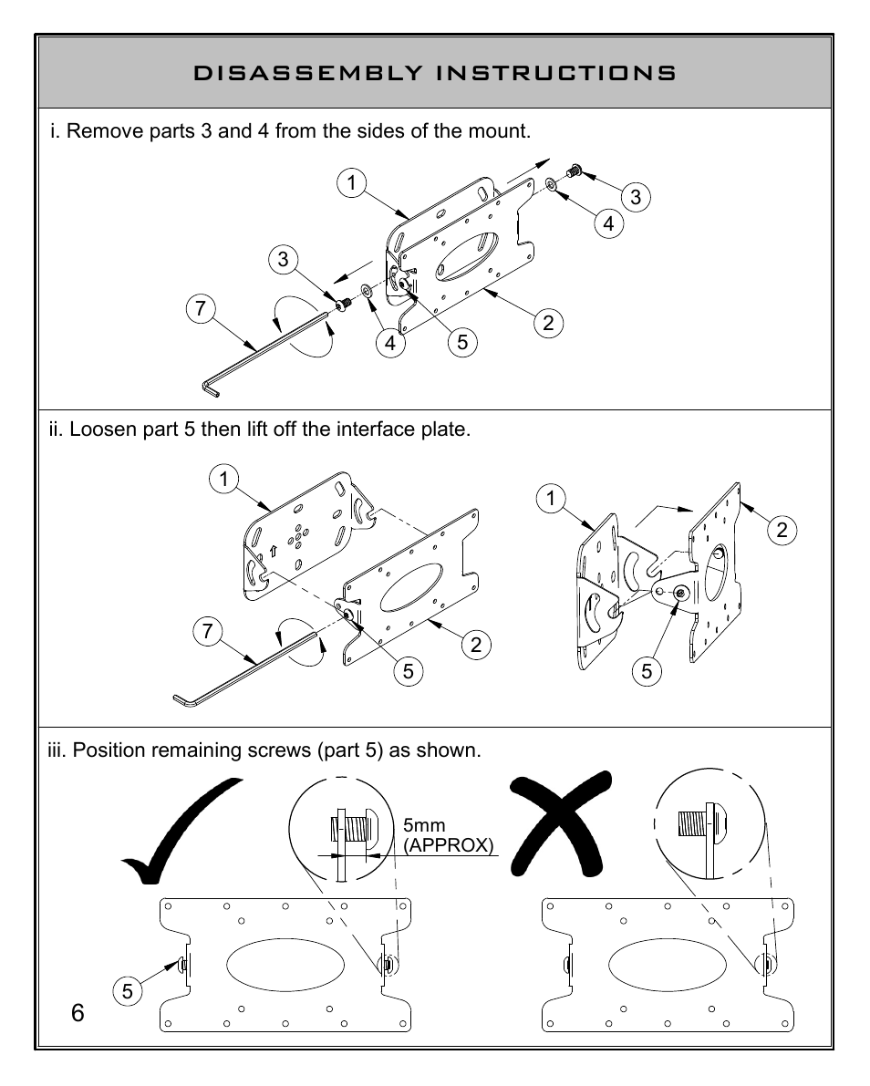 Disassembly instructions | Impulse BT7522 User Manual | Page 6 / 12