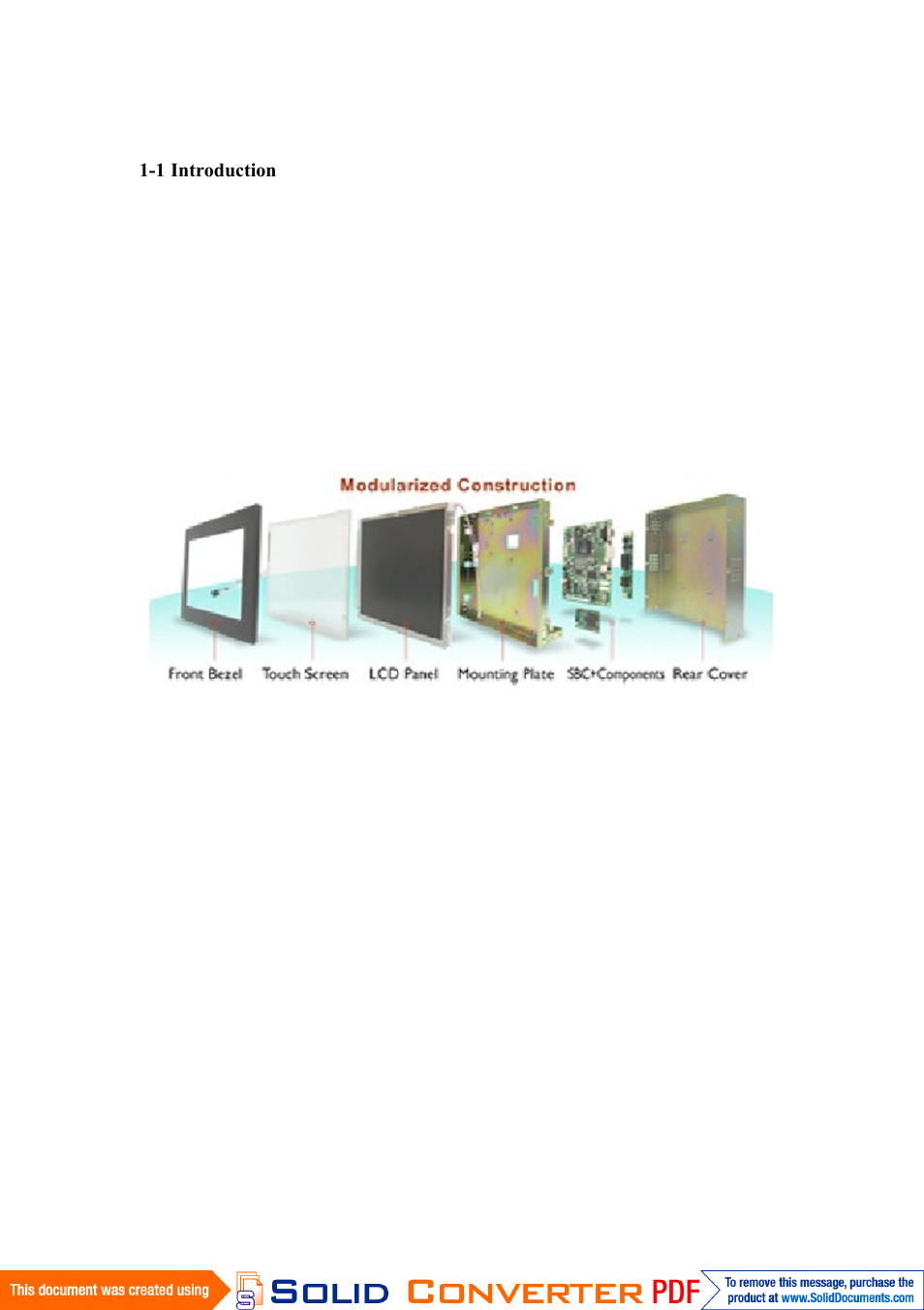 Chapter 1 general information | Impulse W10I93S-PMH1HM User Manual | Page 9 / 24