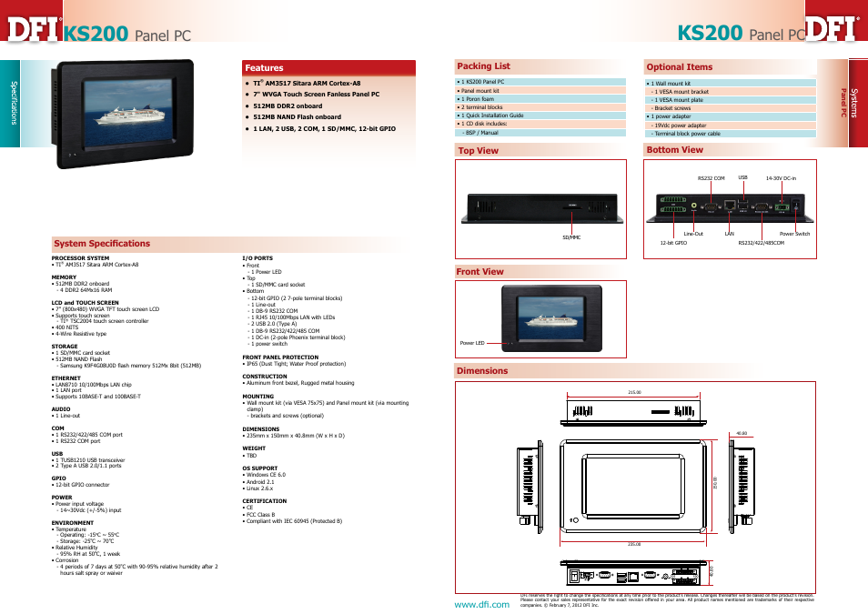 Impulse KS200 User Manual | 1 page