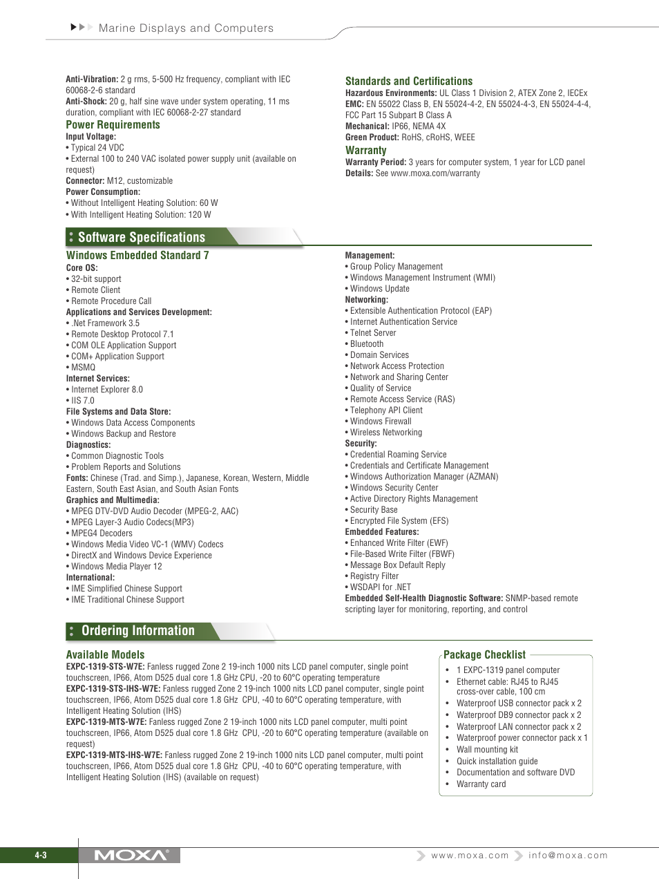 Impulse EXPC-1319 User Manual | Page 3 / 4