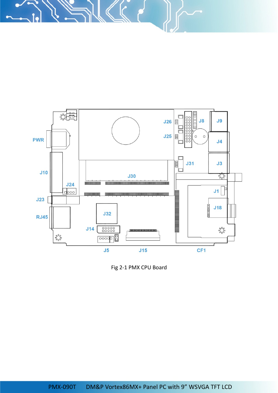 2 .system installation, 1 cpu board outline | Impulse PMX-090T User Manual | Page 13 / 29