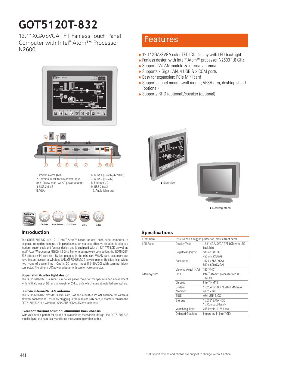 Impulse GOT5120T-832 User Manual | 2 pages